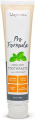 Oxyfresh Pro Formula Fresh Mint Toothpaste – Gentle Low Abrasion, Cosmetic Fluoride Free, 5.5 oz.