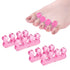Pedicure Toe Separators for Bunion Relief, Orthopedic Gel Toenail Dividers, Washable Toe Spacers for Separation