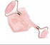 Jade Roller & Gua Sha Set - Rose Quartz Face Roller for Ultimate Facial Skin Care Products & Beauty Tools