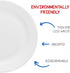 Hygloss Products Paper Plates - Uncoated White Plate, 6-Inches, 100 Pack, Environmentally Friendly, Recyclable