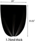 180 Counts Kitchen Garbage Bag, 13 Gallon Tall Kitchen Trash Bags, Black by Eagrye