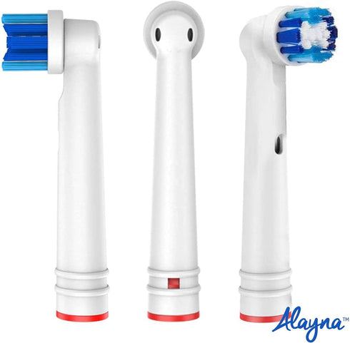 Replacement Brush Heads for OralB Braun, Pack of 20, Professional Electric Toothbrush Heads, Precision Refills for
