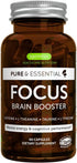 Focus Comprehensive Nootropic, 200mg Natural Caffeine, Methylated B Vitamins, Brain Booster, 60 Capsules by Igennus