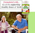 Olympian Labs Green Calcium Tablets Formulated with K2 & D3, 100 Count Supporting Healthy Bones & Teeth