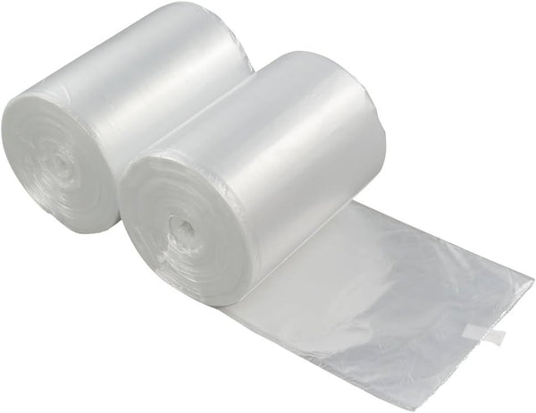 220 Count 13 Gallon Clear Kitchen Trash Bags