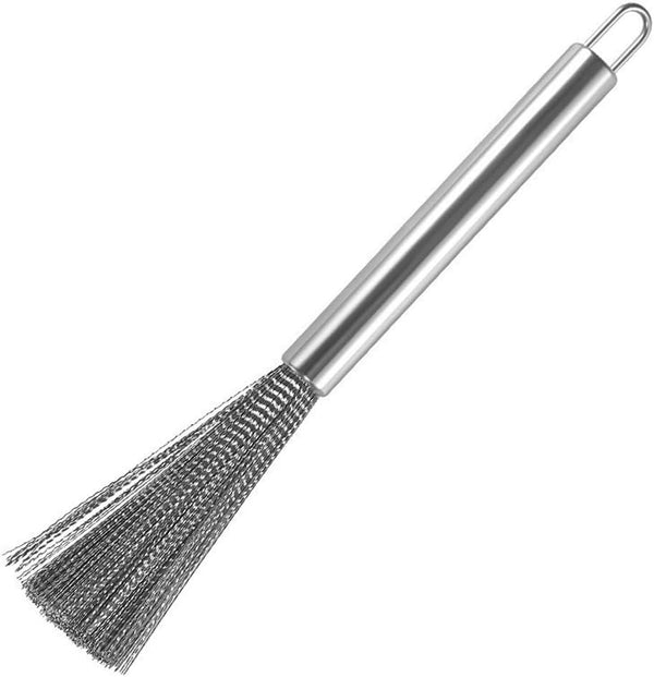 Much Hotter Kitchen Brush, Pan Scrubber, Pot Brush, Pot Scrubber, Dishes Scrub Brush, Steel