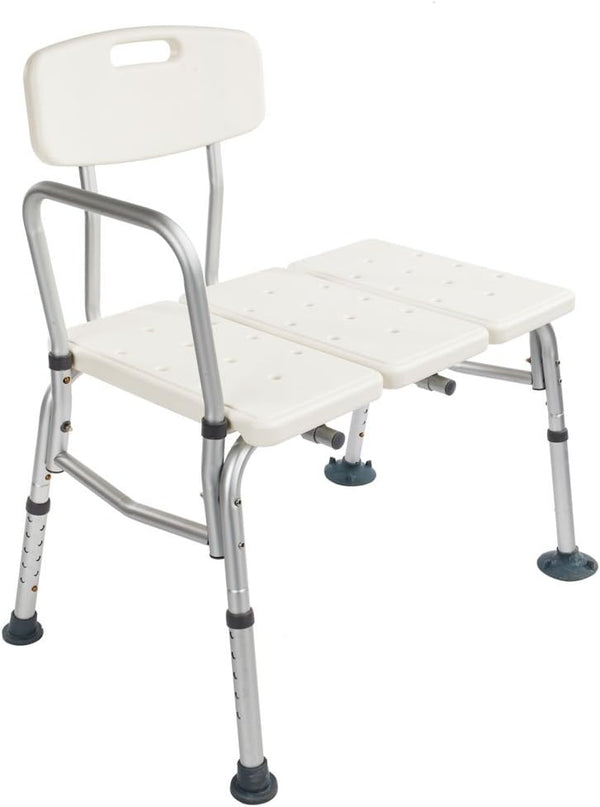 QJR Bath Chair Comfortable Shower Chair Adjustable Handicap Shower Chair Seat Bench 3