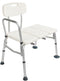 QJR Bath Chair Comfortable Shower Chair Adjustable Handicap Shower Chair Seat Bench 3