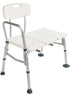 QJR Bath Chair Comfortable Shower Chair Adjustable Handicap Shower Chair Seat Bench 3
