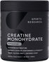 Sports Research Creatine Monohydrate - Gain Lean Muscle, Improve Performance and Strength, Support Workout Recovery - 5
