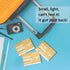Laundry Detergent Sheets Travel Pack - 5 Sheets, 10 Loads Lavender Scented, No Plastic Jug, All Washing Machines