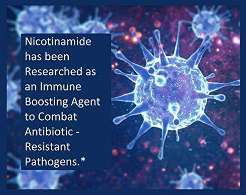 200 Count B3 Nicotinamide 500 mg, Flush-Free Niacin for Energy Booster, Cell Regenerator, Anti-Aging (200 Ct)