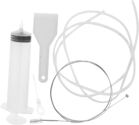 Water Dispensers Line Tool 4pcs, Refrigerator Water Cleaner Kit, Drain Outlet Dredging Tool