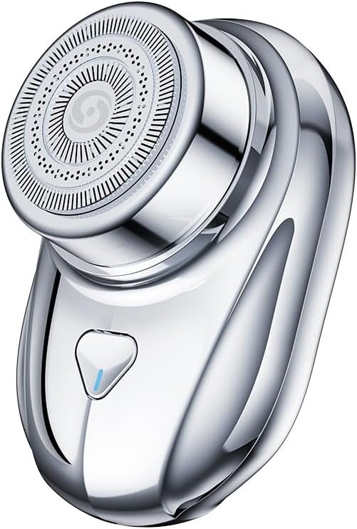 NiTa HyHy Mini Portable Shaver — IPX7 Waterproof, Strong Shaving, 1-Button Wet&Dry Electric Razor for Daily Use & Gifts