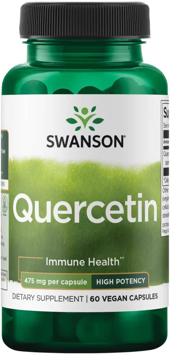 Swanson High Potency Quercetin (60 Veggie Capsules)