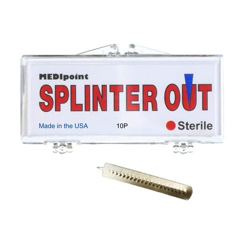 Medipoint MP76512 Splinter-Out Remover, Standard Steel, Pack of 10