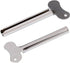 VANTOBEST 2 Pack Metal Tube Squeezer Keys Silvery Hair Dye Toothpaste Roller Dispenser