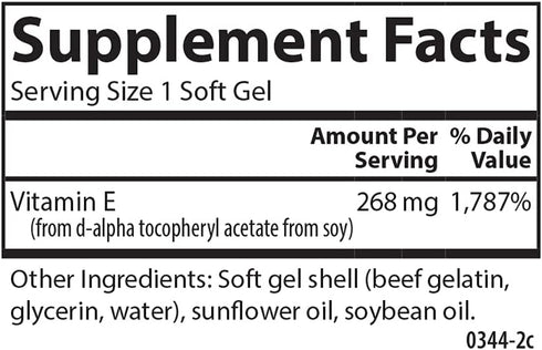 Carlson E-Gems, 400 IU (268 mg), Heart Health & Optimal Wellness, Antioxidant, 90 Soft Gels