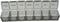 Weekly Pill Organizer for Vitamins and Medications Compartment Transparent Design Easy to
