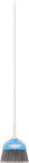 Amazon Basics Dustpan Broom Set with Adjustable Long Handle, Easy to Assemble,