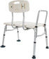 QJR 3 Bath Chair Comfortable Shower Chair Adjustable Handicap Shower Chair Seat Bench Blow Molding Plates Aluminium