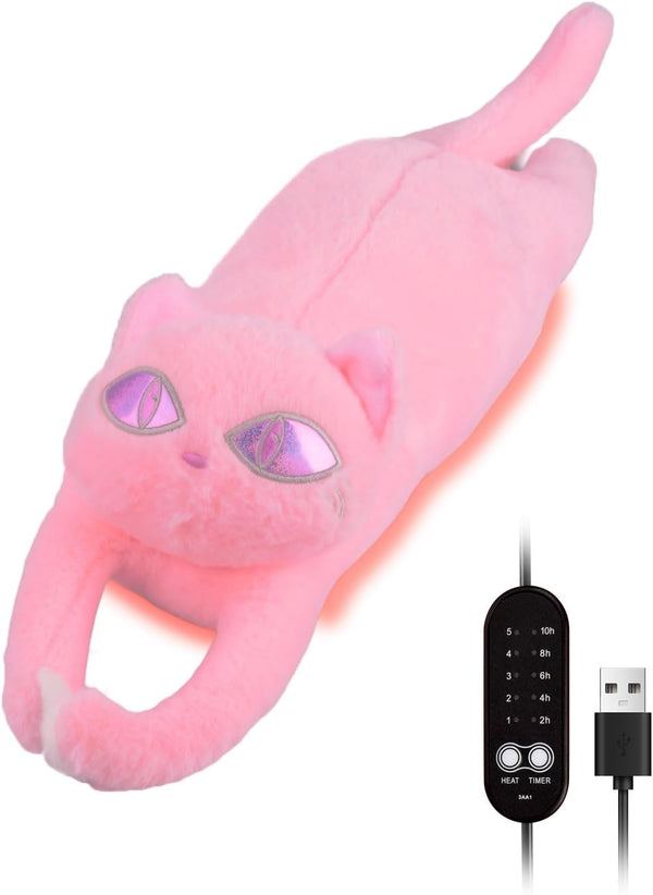 ZimiTeda Cat Heating Pad for Period Cramps 5 Heat Settings Auto Shut Off