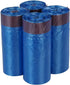 Bringer 3 Gallon Small Drawstring Trash Bags, 200 Counts, Blue Garbage Bag