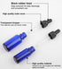 AKOAK 30ml Blue Glass Bottle with Dropper, Pack of 3 for Essential Oils or Laboratory Chemicals