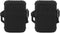 Waterproof Lighter Case Set, Black Plastic Organizer for 2Pcs Jar Holders for Fire Starters