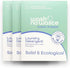 Wash No Waste - PACK 3, Laundry Detergent Strips, 192 washes, Hypoallergenic, Biodegradable, Lavender.
