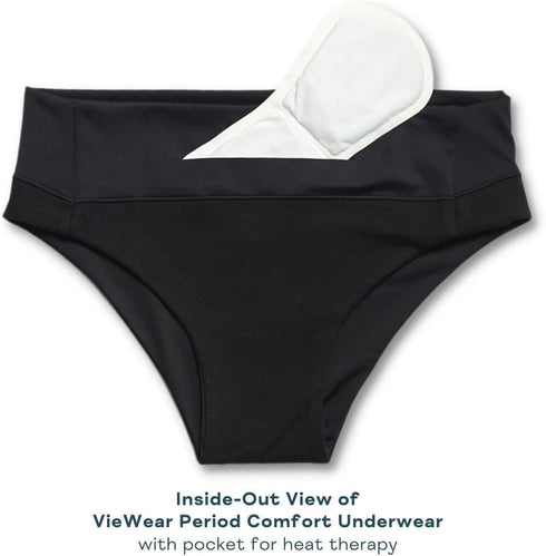 Nyssa Uterine On-The-Go Heat Presses - Instant Portable Menstrual Heat Patches for Natural Cramp Relief, 1x3-Pack