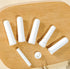 HLLMX 6 PCS Essential Oil Aromatherapy Inhaler, Refillable Nasal Inhaler Blanks with Unscented Wicks for Congestion