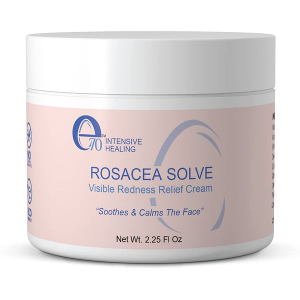 Rosacea Solve - Redness Relief Cream for Rosacea & Acne Prone Skin - Sensitive Skin Care with Organic Ingredients