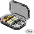 Wopanxye Weekly Pill Box Organizer, Small Size Daily Pill Case Dispenser, Travel Cute Medicine Planner Holder