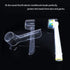 4 Packs Hygienic Protective Cover + 1 Electric Toothbrush Heads Storage Case for Oral B Toothbrush Heads