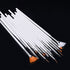 Yimart Pack of 20 Nail Art and Gel Acrylic Drawing Brush Set with Dotting Pen Tools