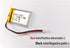 3.7V 250mAh 402030 Rechargeable Lithium Polymer Replacement Battery for DIY 3.7-5V Electronic Product, Bluetooth Headset, Watch 2-Pack