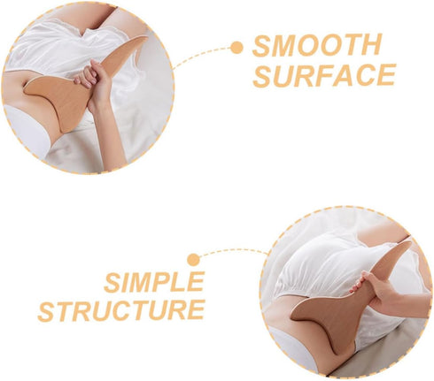 Wooden Manual Muscle Roller Tools for Relaxation and Massage