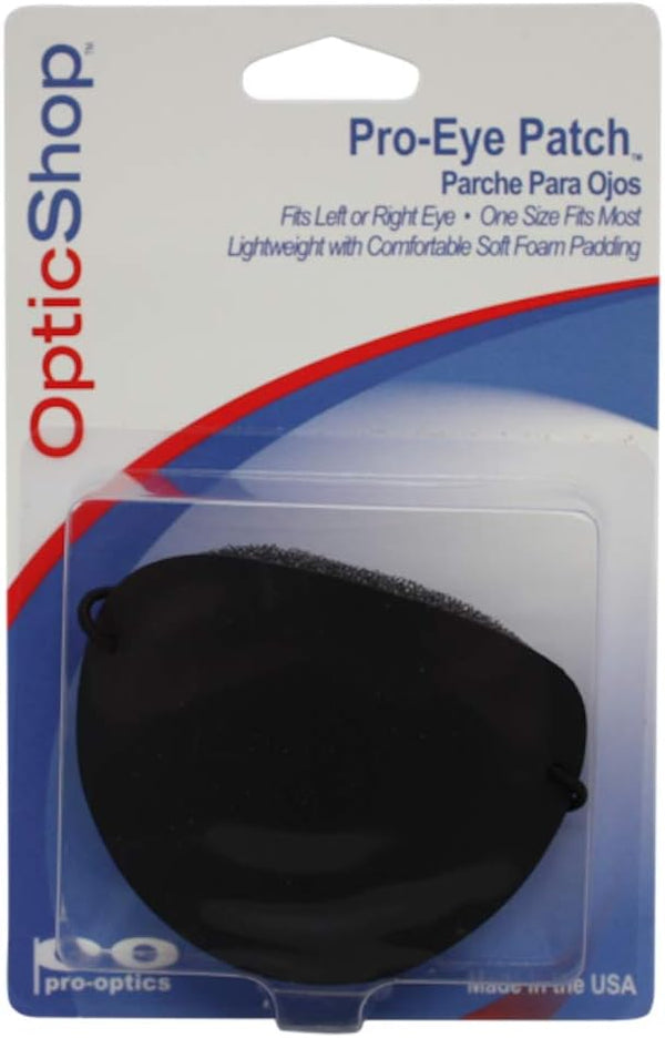 Pro-Eye Patch - Plastic Front Black Eye Patch (1)