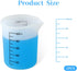 Vin Beauty 2Pcs Laundry Detergent Cup, Laundry Detergent Measuring Cup, Washable Silicone Laundry Measuring Cup