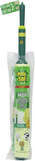 Pine-Sol Microfiber Self Wringing Mop – Easy Squeeze Twist Design for Wet Mopping | Extendable Metal Handle, Household