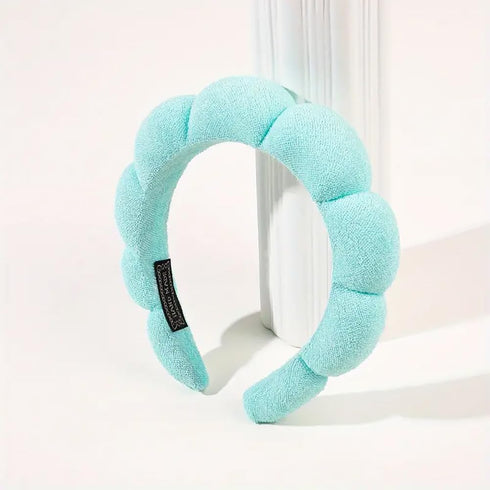 Spa Headbands for Washing Face, Makeup Headband, Terry Cloth Skincare Headbands for Face Washing and Skin Treatment