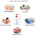 NINXIMI 600ml Vaginal Douche Enema Cleaner Reusable Manual Pressure Anal Vaginal Cleaning System Portable Kit