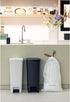 L/10.6-12 (40 Brabantia PerfectFit Trash Bags (Size Gal) Thick Plastic Trash Can Liners with Drawstring Handles Bags)