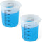 Vin Beauty 2Pcs Laundry Detergent Cup, Laundry Detergent Measuring Cup, Washable Silicone Laundry Measuring