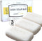 Organic Dish Soap Bar 3Pcs, Coconut Kitchen Soap, Safe for Sensitive Skin, Plastic-Free, Zero Waste