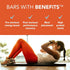 JiMMY'S! Functional Protein Bar - Caramel Chocolate Nut - 12 Count, Low Sugar, 25g Protein