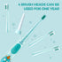 Vekkia Sonic Rechargeable Kids Electric Toothbrush - 3 Modes, 24000 Strokes, IPX7 Waterproof, 2-Min Timer