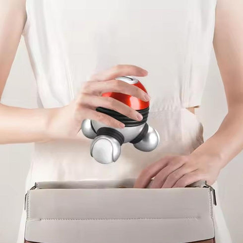 QHUDLV Mini Handheld Massager - Powerful Massage Vibrations for Muscle Relief & Relaxation, Portable Vibrating Body