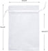 G2PLUS 100PCS White Organza Bags, 4x6 in, Sheer Mesh Drawstring Gift Bags for Wedding Favors